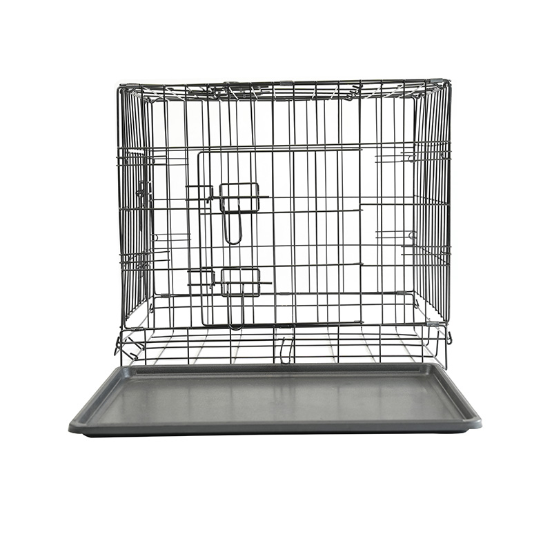 DH016-1 Sammenfoldelig metal hunde- og katteburkennel