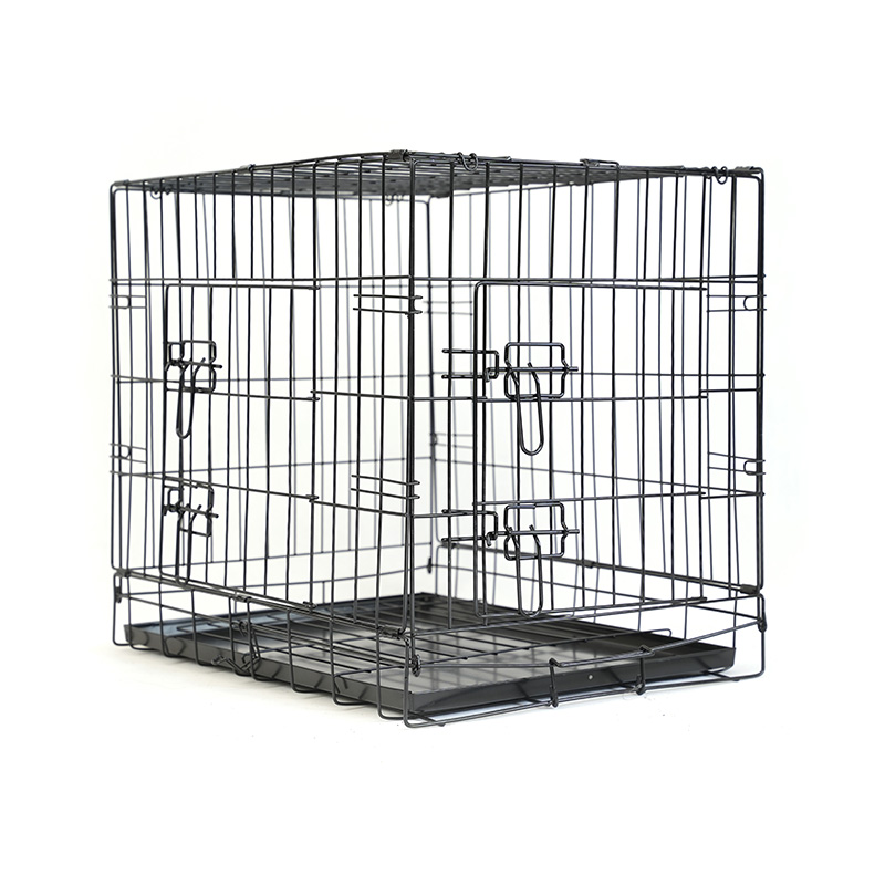 DH016-1 Sammenfoldelig metal hunde- og katteburkennel