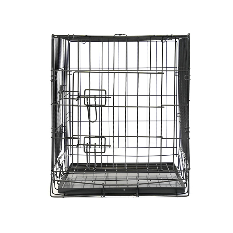 DH016-1 Sammenfoldelig metal hunde- og katteburkennel