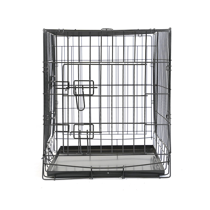 DH016-1 Sammenfoldelig metal hunde- og katteburkennel