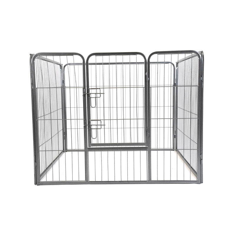 DH093-2 4 Paneler Heavy Duty Foldehund Kennel Pet Kravegård